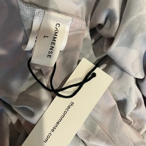 Commense Red and Green floral spaghetti Strapl Bodycon Dress - Picture 9 of 12